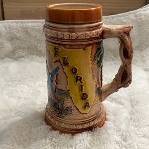Beer stein Florida collectible made in Japan vintage Florida